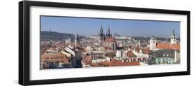 View over the Old Town (Stare Mesto) with Old Town Hall-Markus Lange-Framed Photographic Print