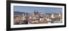 View over the Old Town (Stare Mesto) with Old Town Hall-Markus Lange-Framed Photographic Print