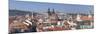 View over the Old Town (Stare Mesto) with Old Town Hall-Markus Lange-Mounted Photographic Print