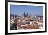 View over the Old Town (Stare Mesto) with Old Town Hall-Markus-Framed Photographic Print