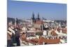 View over the Old Town (Stare Mesto) with Old Town Hall-Markus-Mounted Photographic Print