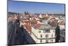 View over the Old Town (Stare Mesto) with Old Town Hall-Markus-Mounted Photographic Print