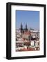 View over the Old Town (Stare Mesto) with Tyn Cathedral (Church of Our Lady before Tyn)-Markus-Framed Photographic Print