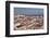 View over the old town to Se Cathedral and Tejo River, Lisbon, Portugal, Europe-Markus Lange-Framed Photographic Print