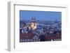 View over the Old Town with Tyn Cathedral (Church of Our Lady before Tyn)-Markus-Framed Photographic Print