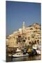 View over the Port and Old Jaffa, Tel Aviv, Israel, Middle East-Yadid Levy-Mounted Photographic Print