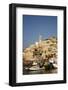 View over the Port and Old Jaffa, Tel Aviv, Israel, Middle East-Yadid Levy-Framed Premium Photographic Print