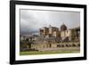 View over the Qorikancha and Santo Domingo Church, Cuzco, Peru, South America-Yadid Levy-Framed Photographic Print