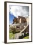 View over the Qorikancha and Santo Domingo Church, Cuzco, Peru, South America-Yadid Levy-Framed Photographic Print