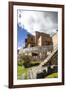 View over the Qorikancha and Santo Domingo Church, Cuzco, Peru, South America-Yadid Levy-Framed Photographic Print