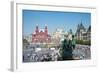 View over the Red Square, UNESCO World Heritage Site, Moscow, Russia, Europe-Michael Runkel-Framed Photographic Print