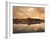 View over the River at Sunset, Djurgarden, Stockholm, Sweden, Scandinavia, Europe-Ian Egner-Framed Photographic Print