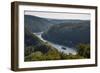 View over the River Danube Breakthrough Near Weltenburg Monastery, Bavaria, Germany, Europe-Michael Runkel-Framed Photographic Print