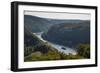 View over the River Danube Breakthrough Near Weltenburg Monastery, Bavaria, Germany, Europe-Michael Runkel-Framed Photographic Print