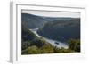 View over the River Danube Breakthrough Near Weltenburg Monastery, Bavaria, Germany, Europe-Michael Runkel-Framed Photographic Print