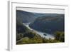 View over the River Danube Breakthrough Near Weltenburg Monastery, Bavaria, Germany, Europe-Michael Runkel-Framed Photographic Print