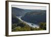 View over the River Danube Breakthrough Near Weltenburg Monastery, Bavaria, Germany, Europe-Michael Runkel-Framed Photographic Print