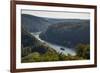 View over the River Danube Breakthrough Near Weltenburg Monastery, Bavaria, Germany, Europe-Michael Runkel-Framed Photographic Print