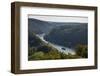 View over the River Danube Breakthrough Near Weltenburg Monastery, Bavaria, Germany, Europe-Michael Runkel-Framed Photographic Print