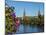 View over the River Ness towards the St. Columba and Free North Churches, Inverness, Highlands, Sco-Karol Kozlowski-Mounted Photographic Print