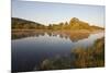 View over the River Spey at Sunrise, Cairngorms National Park, Scotland, UK, May-Peter Cairns-Mounted Photographic Print