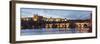 View over the River Vltava to Charles Bridge and the Castle District-Markus Lange-Framed Premium Photographic Print