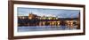 View over the River Vltava to Charles Bridge and the Castle District-Markus Lange-Framed Photographic Print