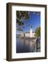 View over the River Vltava to Smetana Museum and Charles Bridge-Markus-Framed Photographic Print