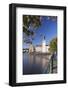 View over the River Vltava to Smetana Museum and Charles Bridge-Markus-Framed Photographic Print