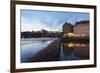 View over the River Vltava to Smetana Museum-Markus-Framed Photographic Print