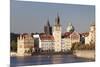 View over the River Vltava to Smetana Museum-Markus-Mounted Photographic Print