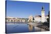 View over the River Vltava to Smetana Museum-Markus-Stretched Canvas