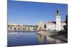 View over the River Vltava to Smetana Museum-Markus-Mounted Photographic Print