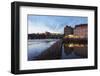 View over the River Vltava to Smetana Museum-Markus-Framed Photographic Print