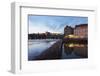 View over the River Vltava to Smetana Museum-Markus-Framed Photographic Print