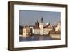 View over the River Vltava to Smetana Museum-Markus-Framed Photographic Print