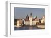 View over the River Vltava to Smetana Museum-Markus-Framed Photographic Print