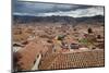 View over the Rooftops of Cuzco from San Blas Neighbourhood, Cuzco, Peru, South America-Yadid Levy-Mounted Photographic Print