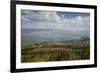 View over the Sea of Galilee (Lake Tiberias), Israel. Middle East-Yadid Levy-Framed Photographic Print