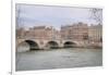 View Over The Seine-Cora Niele-Framed Giclee Print