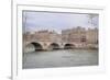 View Over The Seine-Cora Niele-Framed Giclee Print