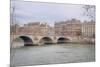 View Over The Seine-Cora Niele-Mounted Giclee Print