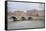 View Over The Seine-Cora Niele-Framed Stretched Canvas