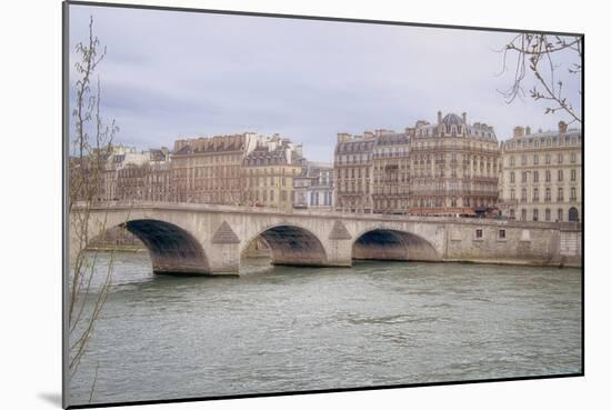 View Over The Seine-Cora Niele-Mounted Giclee Print