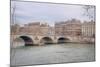 View Over The Seine-Cora Niele-Mounted Giclee Print