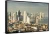 View over the skyline of Panama City from El Ancon, Panama, Central America-Michael Runkel-Framed Stretched Canvas