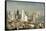 View over the skyline of Panama City from El Ancon, Panama, Central America-Michael Runkel-Framed Stretched Canvas