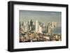 View over the skyline of Panama City from El Ancon, Panama, Central America-Michael Runkel-Framed Photographic Print