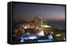 View over the Skyline of Tel Aviv, Israel, Middle East-Yadid Levy-Framed Stretched Canvas