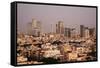 View over the Skyline of Tel Aviv, Israel, Middle East-Yadid Levy-Framed Stretched Canvas